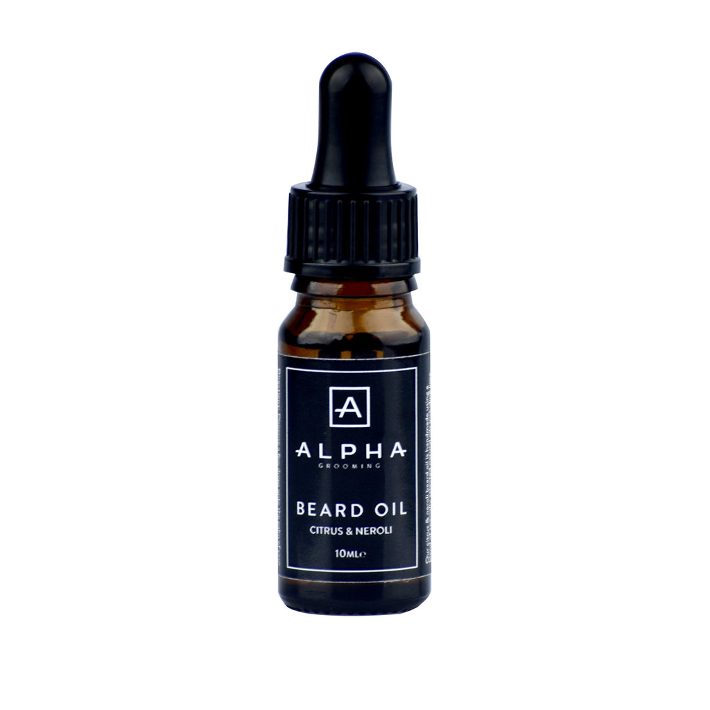 <h1>Alpha Grooming Beard Oil 10ml - Citrus & Neroli</h1>