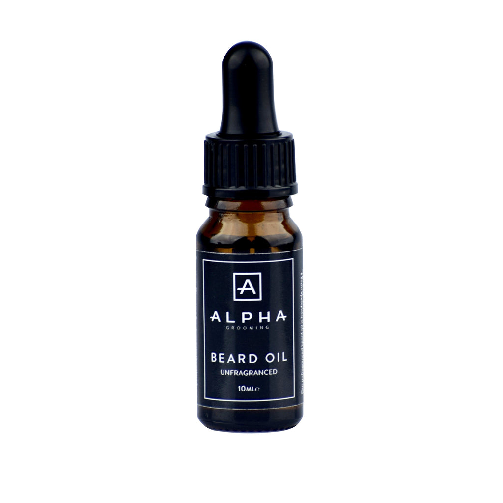<h1>Alpha Grooming Beard Oil 10ml - Unfragranced</h1>