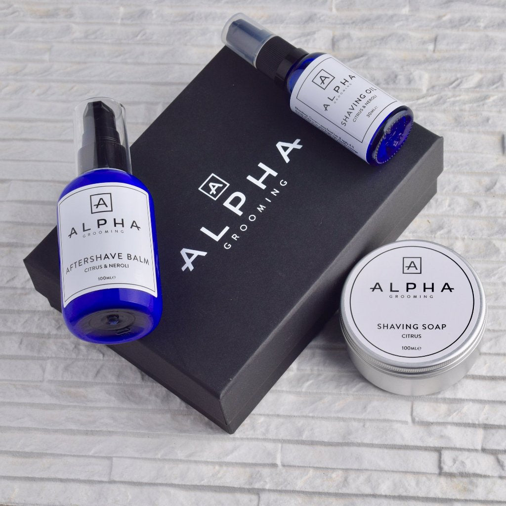<h1>Alpha Grooming Shaving Set - Citrus & Neroli</h1>