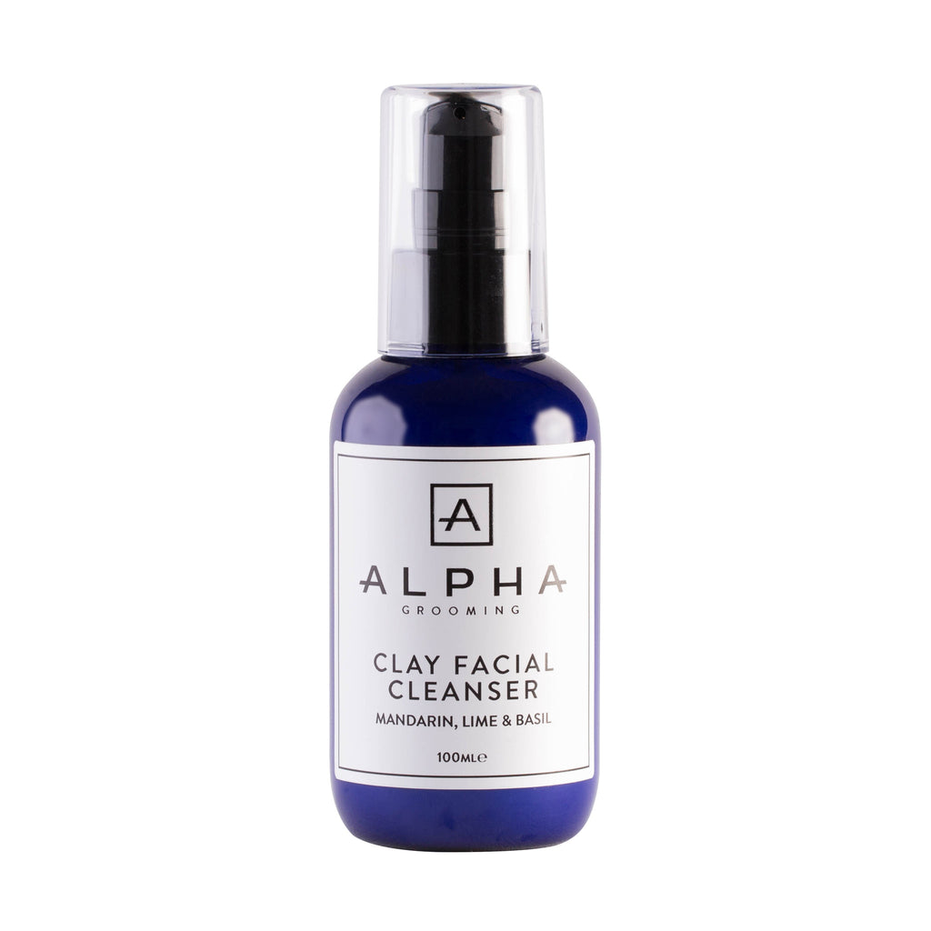 <h1>Alpha Grooming Clay Facial Cleanser 100ml - Mandarin, Lime & Basil</h1>