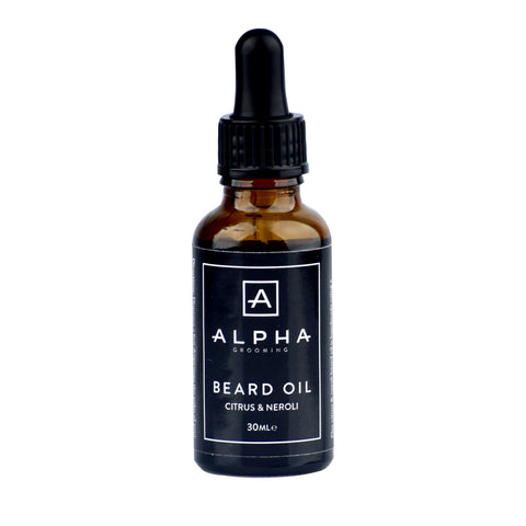 Alpha Grooming Beard Oil 30ml - Sweet Tobacco
