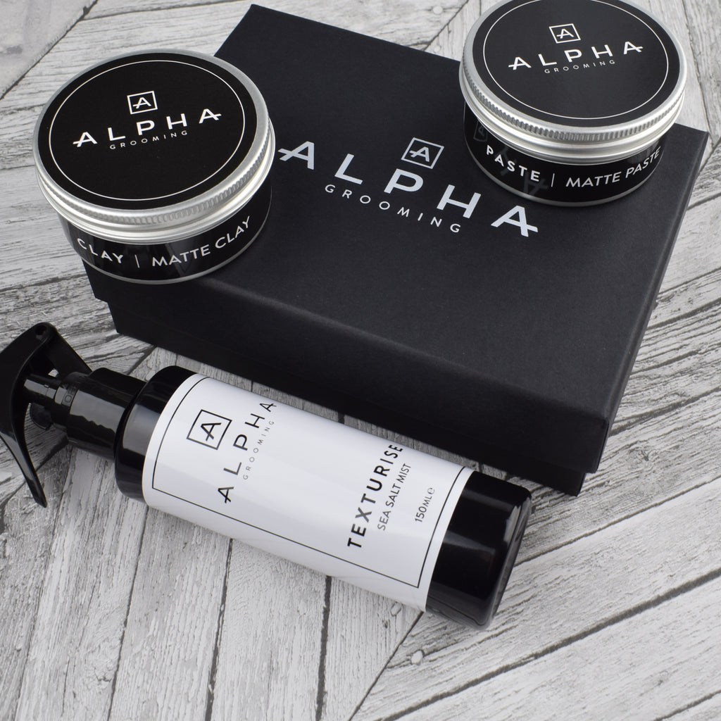 <h1>Alpha Grooming Gift Set - Matte Hair Collection</h1>