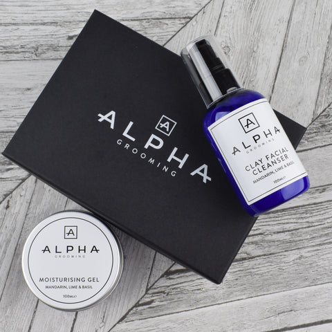 Alpha Grooming Clay Facial Cleanser 100ml - Mandarin, Lime & Basil