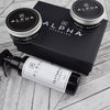 alpha grooming matte clay matt paste sea salt gift set Christmas present box barber products hair products matt clay matt paste