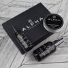 alpha grooming beard products beard gift set beard box beard oil beard balm beard wash male grooming sandalwood