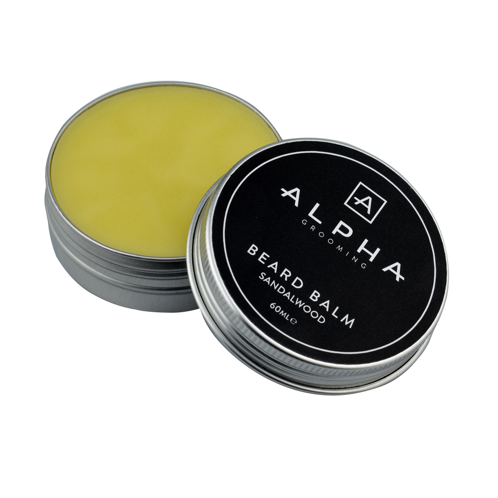 alpha grooming sandalwood beard balm product 60ml beard oil beard balm beard wash male grooming beard products